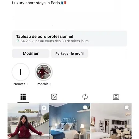 Luxury Ponthieu & Champs-elysees Lejlighed *